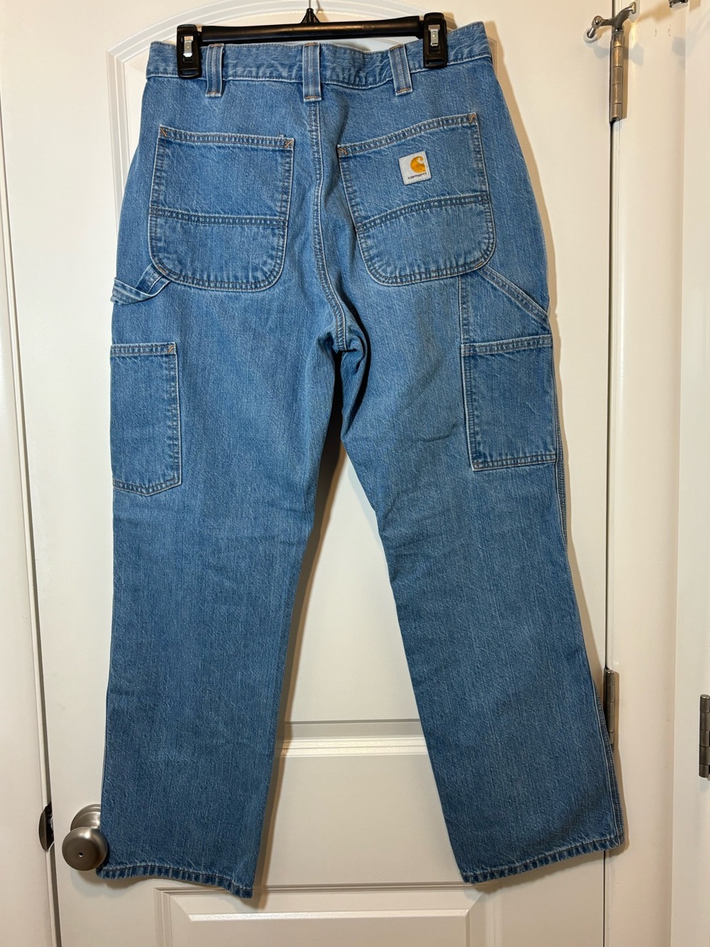 Carhartt Light Blue Loose Fit Denim Jeans